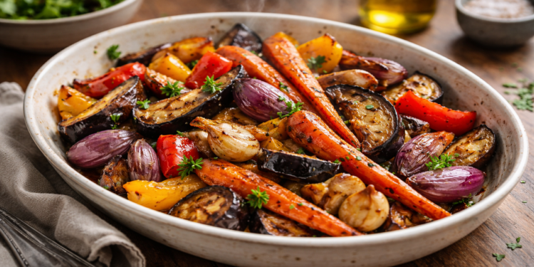 Legumes assados viram queridinho leve do dia a dia