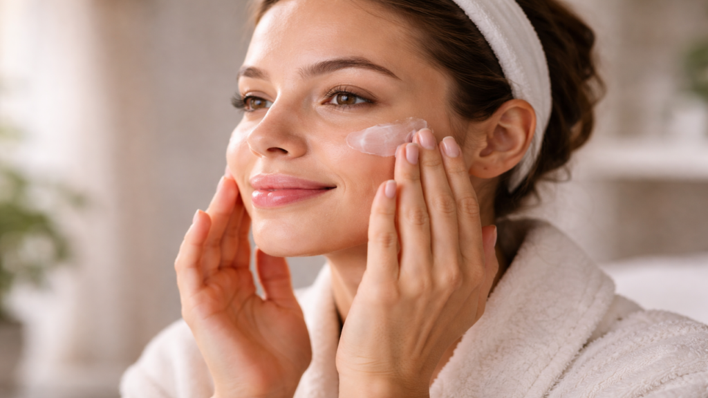 Pele de rica com creme Nivea e ingredientes baratos