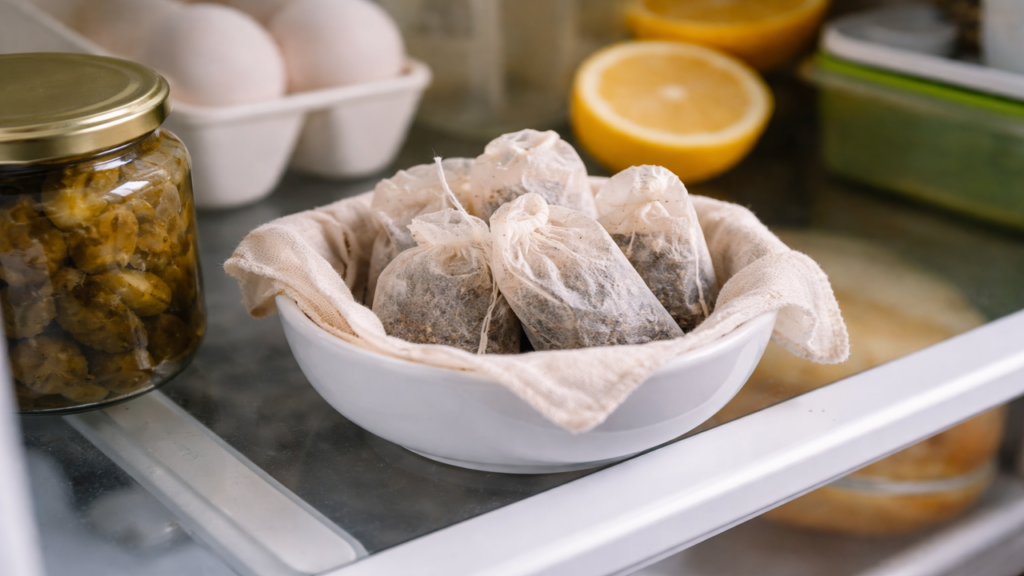 Como reutilizar bolsinhas de chá usadas em casa