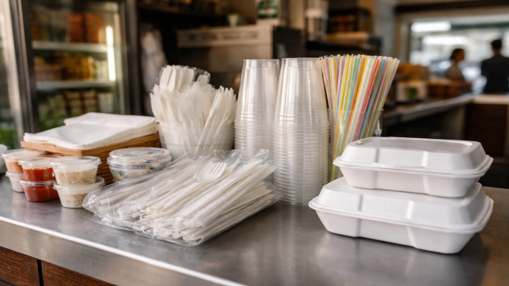 Plásticos de uso único entram na mira da fiscalização