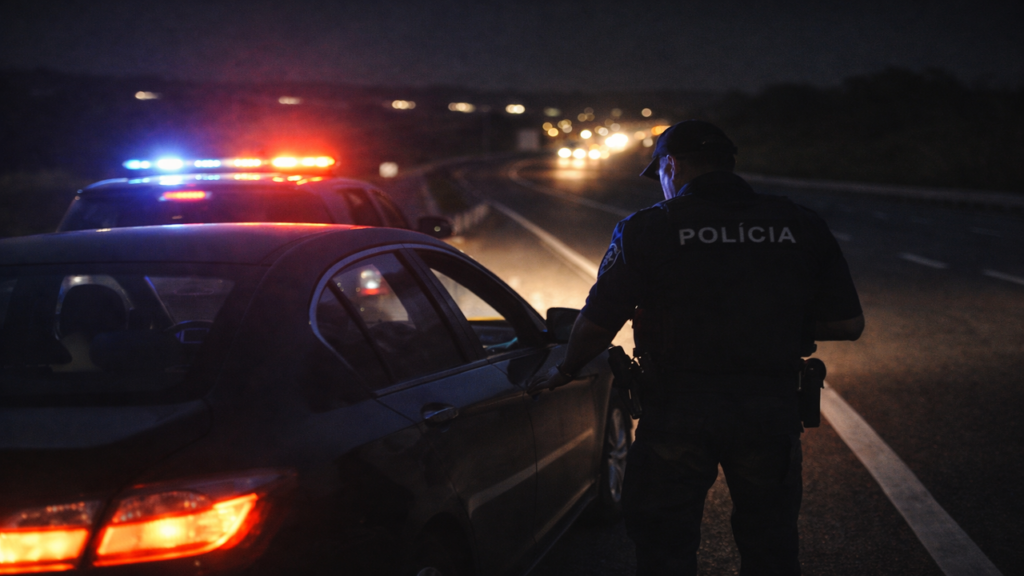Motorista dirige na contramão por quilômetros e é detido