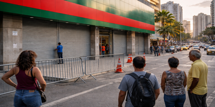 Fechamento de supermercado muda rotina