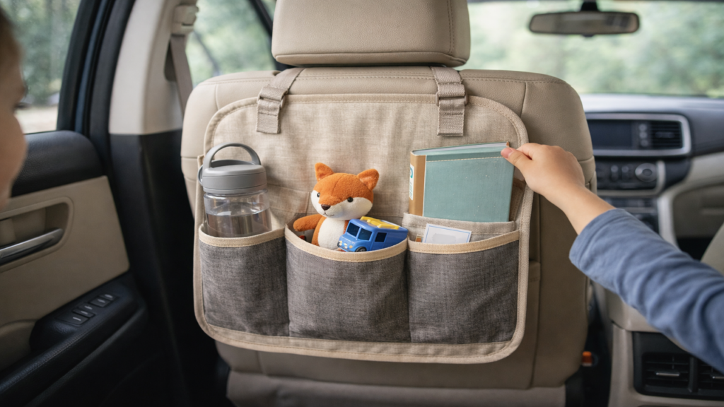 O melhor organizador de tecido para carro que você faz em casa