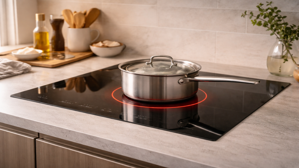 Placa infravermelha vira a opção mais eficiente para cozinhas em 2026