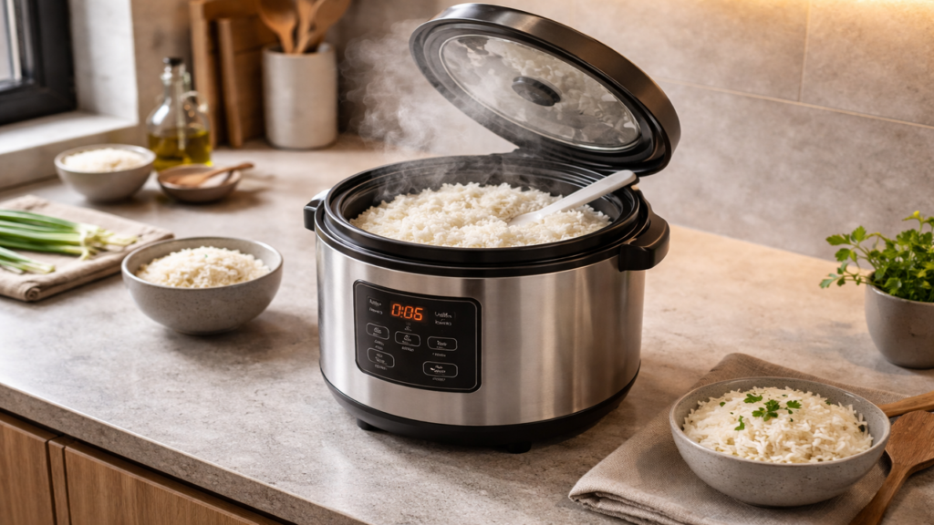 Panela elétrica de arroz da Lidl é a opção mais prática e barata