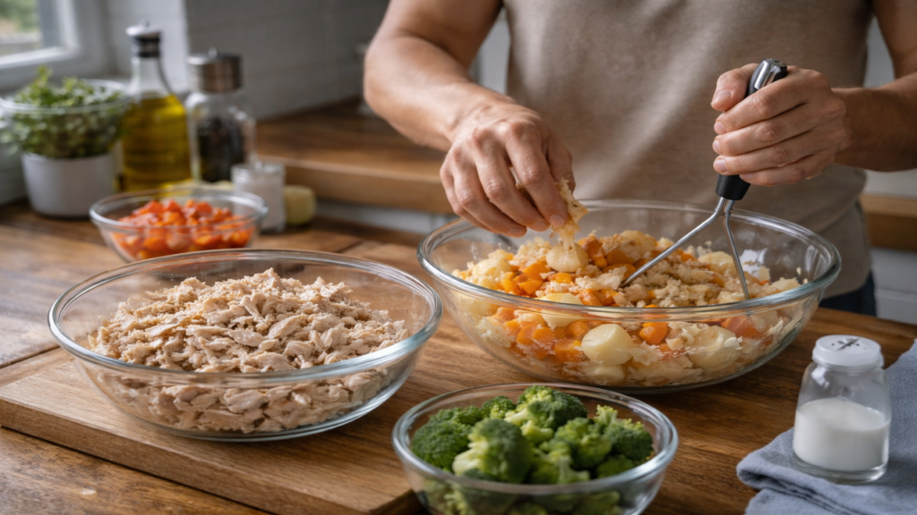 Lanche saudável congelado reduz ultraprocessados