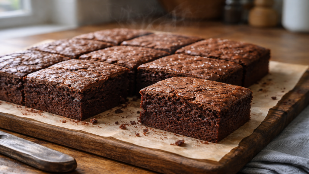 Esse bolo de chocolate fofinho tem gosto de infância
