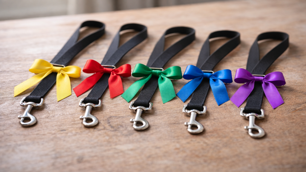 Fita amarela na coleira do cachorro tem significado importante