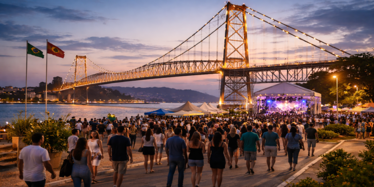 Florianópolis celebra aniversário com evento que toma a cidade