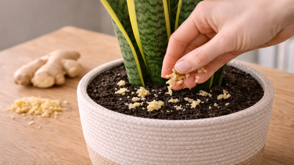 O uso do gengibre que virou tendência na jardinagem