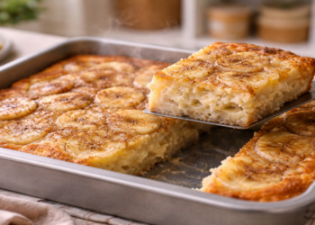 Como fazer torta de banana cremosa em casa
