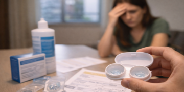 Agência sanitária proíbe marca de lentes de contato e solução de limpeza após identificar irregularidades no produto