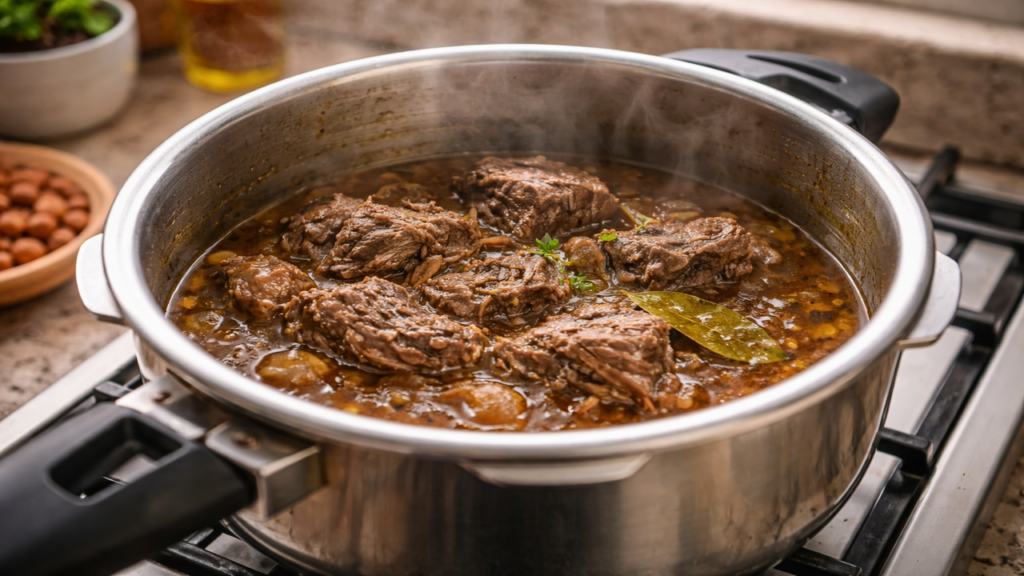 O jeito mais saboroso de fazer músculo na panela de pressão