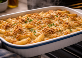 O macarrão simples que vira estrela do almoço em família