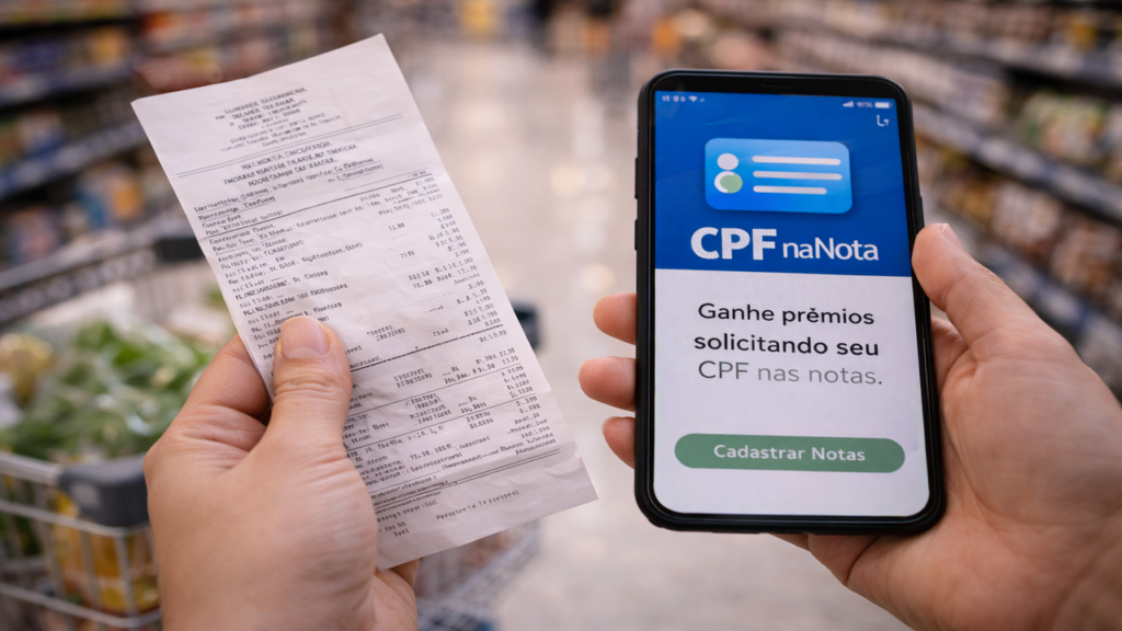 CPF na Nota tudo o que você ganha pedindo na compra