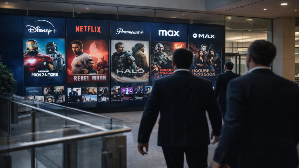 Uma fusão bilionária pode mudar o futuro do streaming