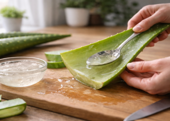 O jeito mais seguro de preparar gel de babosa em casa