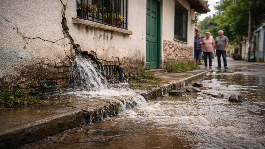 Um vazamento virou pesadelo e terminou com decisão pesada