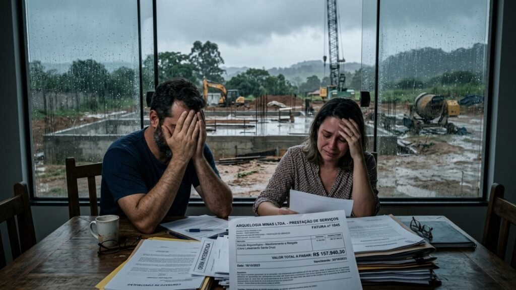 Casal encontra restos indígenas no terreno e descobre que a conta da escavação pode passar de R$ 4 milhões