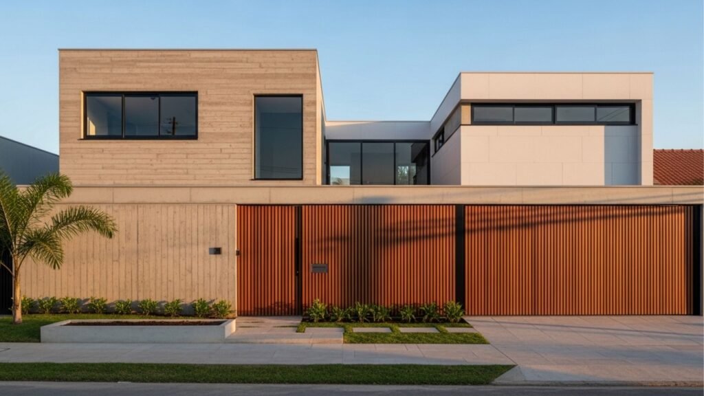 Adeus fechadas de casa tradicionais! Painéis ripados trazem sofisticação às casas modernas