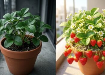 O motivo real do seu pé de morango estar preguiçoso e como resolver isso