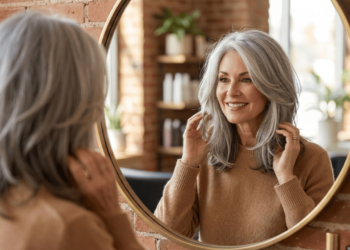 O corte que está conquistando mulheres acima dos 50 por trazer mais movimento e volume ao cabelo