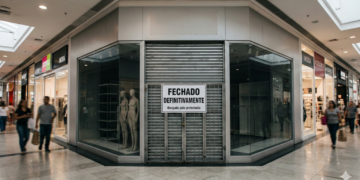 Lojas estão encerrando suas atividades