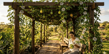 A planta trepadeira que transforma qualquer quintal comum em um refúgio mágico para borboletas e mariposas