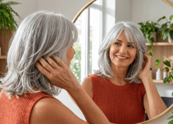 O corte que as mulheres de 55 anos estão pedindo nos salões para disfarçar os fios ralos e ter mais volume