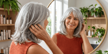 O corte que as mulheres de 55 anos estão pedindo nos salões para disfarçar os fios ralos e ter mais volume