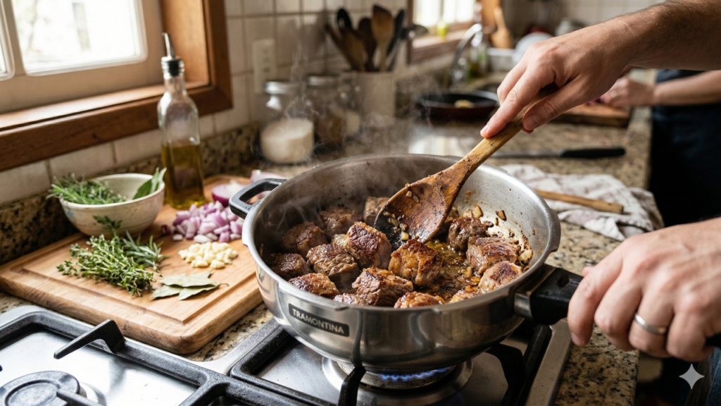 O jeito mais saboroso de fazer músculo na panela de pressão