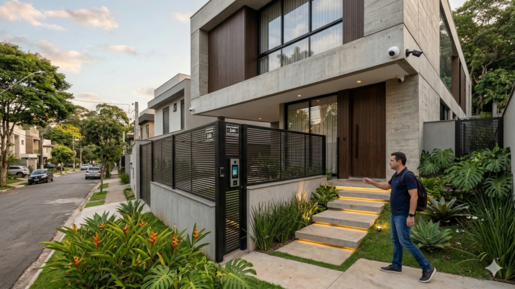 Muita gente repensa muros na fachada da casa