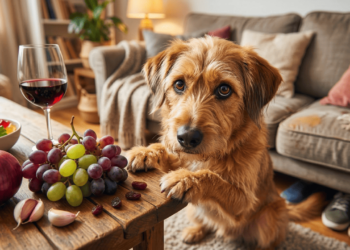 Os alimentos que podem causar falência renal e anemia profunda nos pets