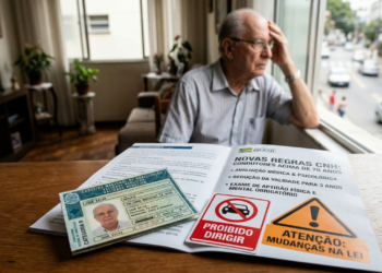 Idosos podem perder o direito de dirigir