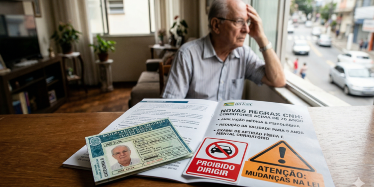 Idosos podem perder o direito de dirigir