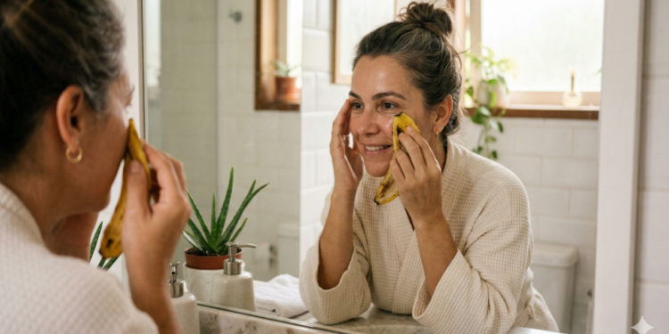 Casca de banana deixa pele macia e hidratada