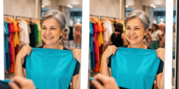 Aposentada de 63 anos descobre cor de blusa que ilumina o rosto e vira sua favorita