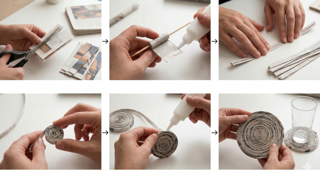 Como transformar revistas velhas em itens úteis no dia