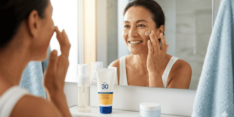 A palavra-chave central aqui é hábitos para melhorar a pele. Três deles se destacam por exigirem pouco esforço e oferecerem benefícios