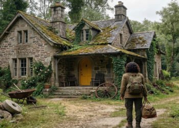 Mulher transforma casa antiga após divórcio e recomeça