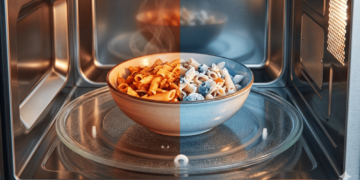 Os perigos de colocar travessas muito pesadas que podem forçar o motor do seu microondas