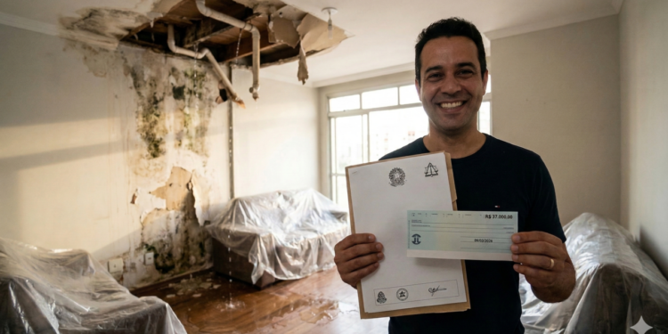 Um vazamento virou pesadelo e terminou com decisão pesada