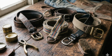 Cintos velhos viram itens criativos na decoração