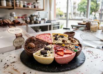 Ovo fatia mistura sabores e vira tendência nas confeitarias