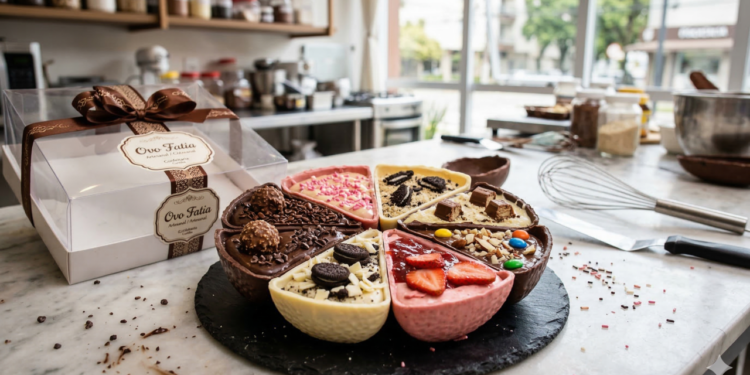 Ovo fatia mistura sabores e vira tendência nas confeitarias