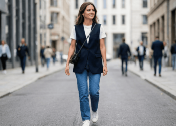 Nem jaqueta, nem cardigã: o truque da peça que transforma roupas simples em looks de luxo