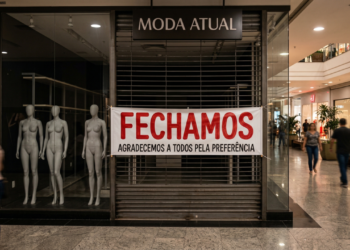 Lojas estão encerrando suas atividades