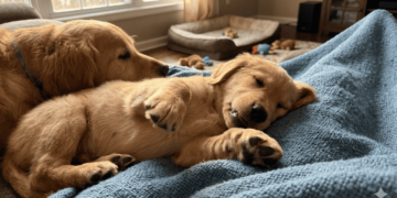 O que significa quando o cachorro mexe as patas ou rosna enquanto dorme?