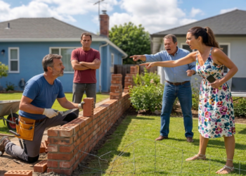 Vizinho pode ser punido por construir no seu muro