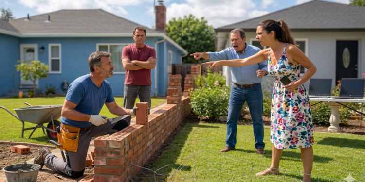 Vizinho pode ser punido por construir no seu muro